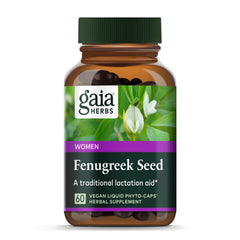 Gaia Herbs Fenugreek Seed bottle front view