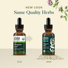 Gaia Herbs logo on product packaging