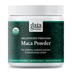 Gaia Herbs Maca Powder 8 oz jar