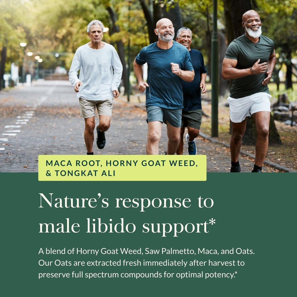 Prostate health and hormone balance concept