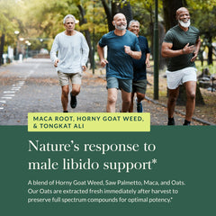 Prostate health and hormone balance concept