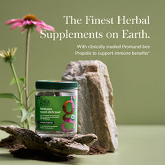 USDA Organic label on Gaia Herbs gummies packaging