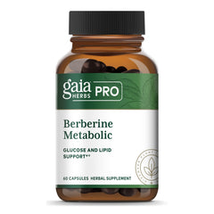 GAIA Herbs PRO Berberine Metabolic bottle front label
