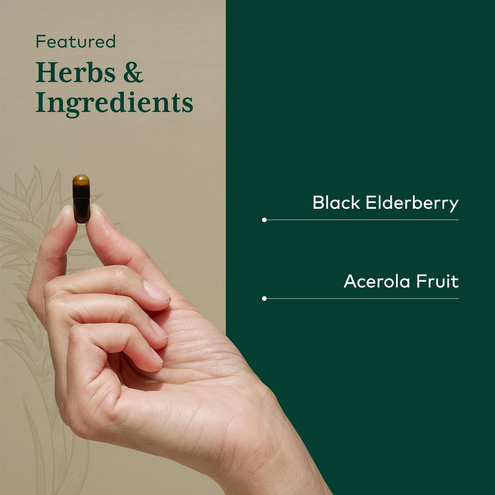 Concentrated elderberry formula with 10,100 mg per serving