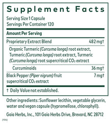 Gaia Herbs PRO Curcuma Supreme capsules