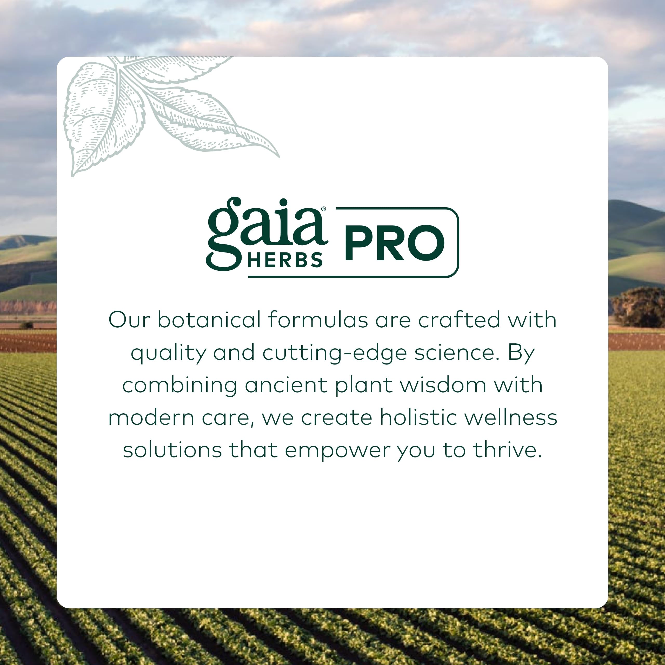 Measuring dropper with Gaia Herbs PRO Detoxification Formula