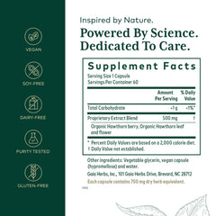 GAIA Herbs PRO Hawthorn packshot with label