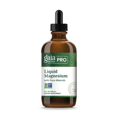 Gaia Herbs Pro Liquid Magnesium bottle front label