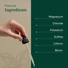 Gaia Herbs Pro Liquid Magnesium bottle side view
