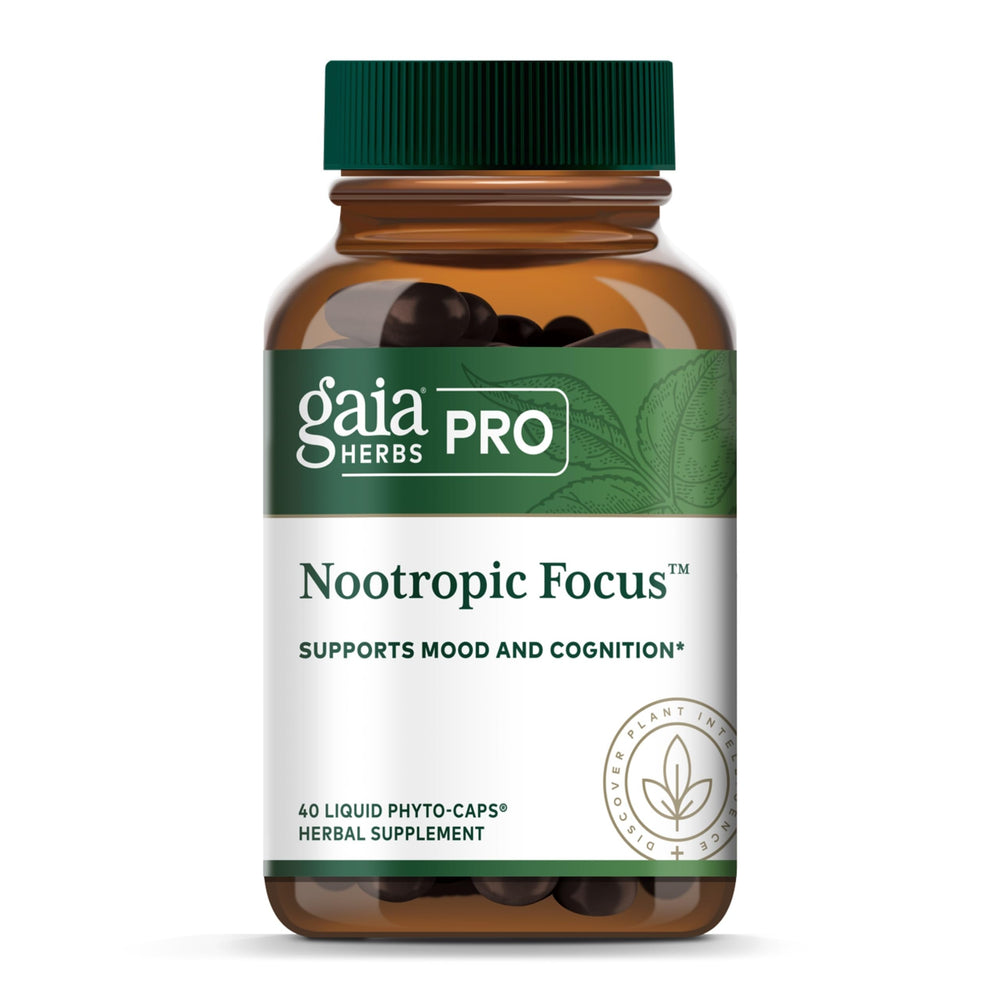 GAIA Herbs PRO Nootropic Focus bottle front