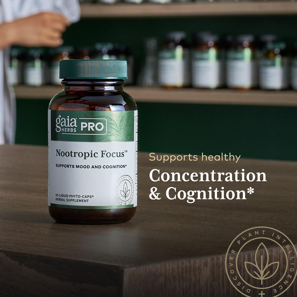 Ginkgo leaf extract ingredient for GAIA Herbs PRO Nootropic Focus