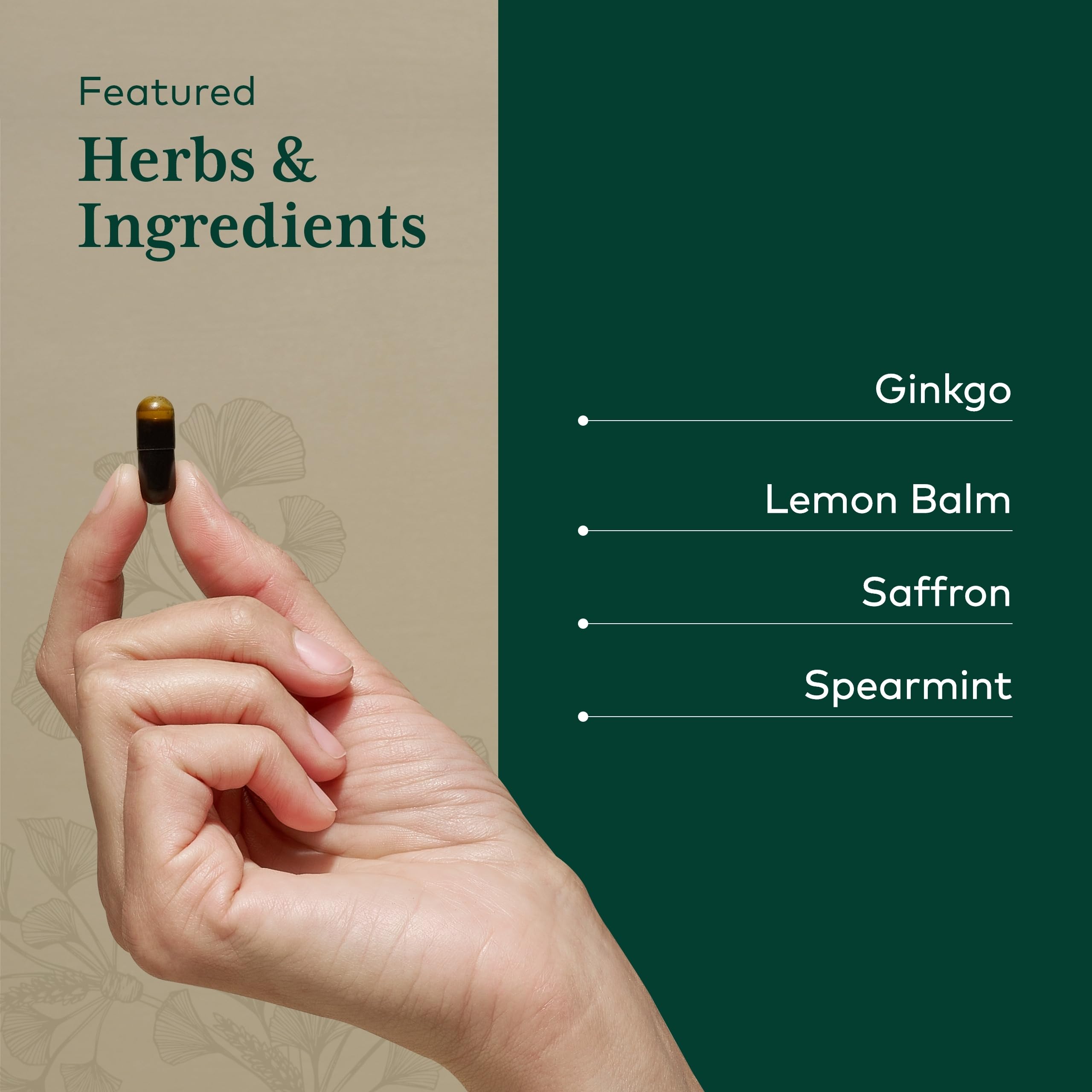 Saffron ingredient for GAIA Herbs PRO Nootropic Focus