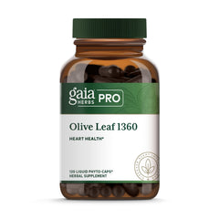 Gaia Herbs PRO Olive Leaf 1360 product label