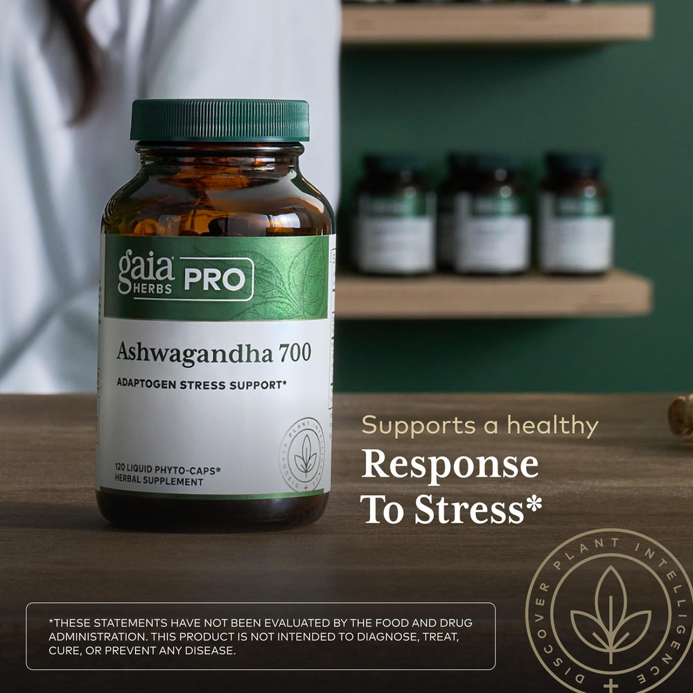 Gaia Herbs PRO quality-tested lab process ensures purity from batch to bottle.