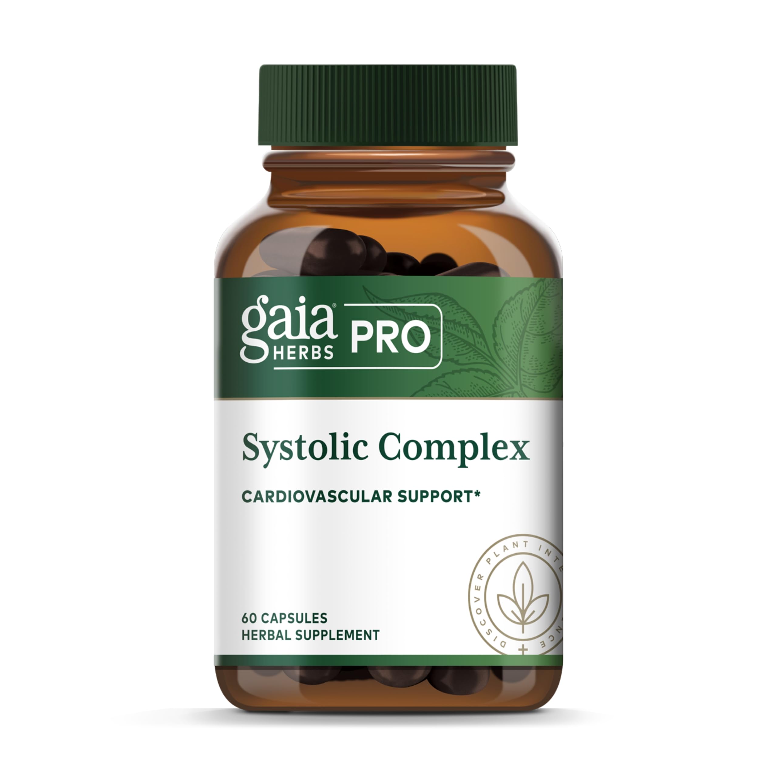 Gaia Herbs PRO Systolic Complex bottle with label
