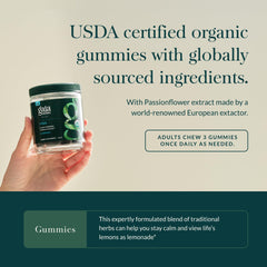Close-up of Gaia Herbs Relax Gummies