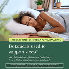 Vegan and gluten-free claim on Sound Sleep packaging