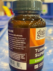 Gaia Herbs Sinus Support packaging highlights