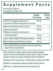 Gaia Herbs PRO AMPK Activator featuring Wellemon citrus bioflavonoid