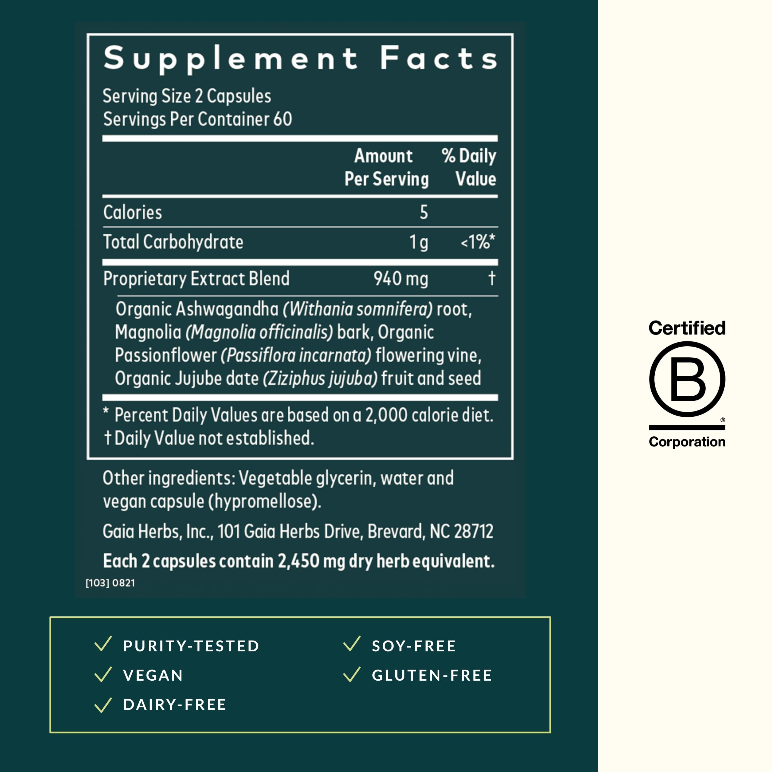 SleepThru ingredients: Magnolia Bark