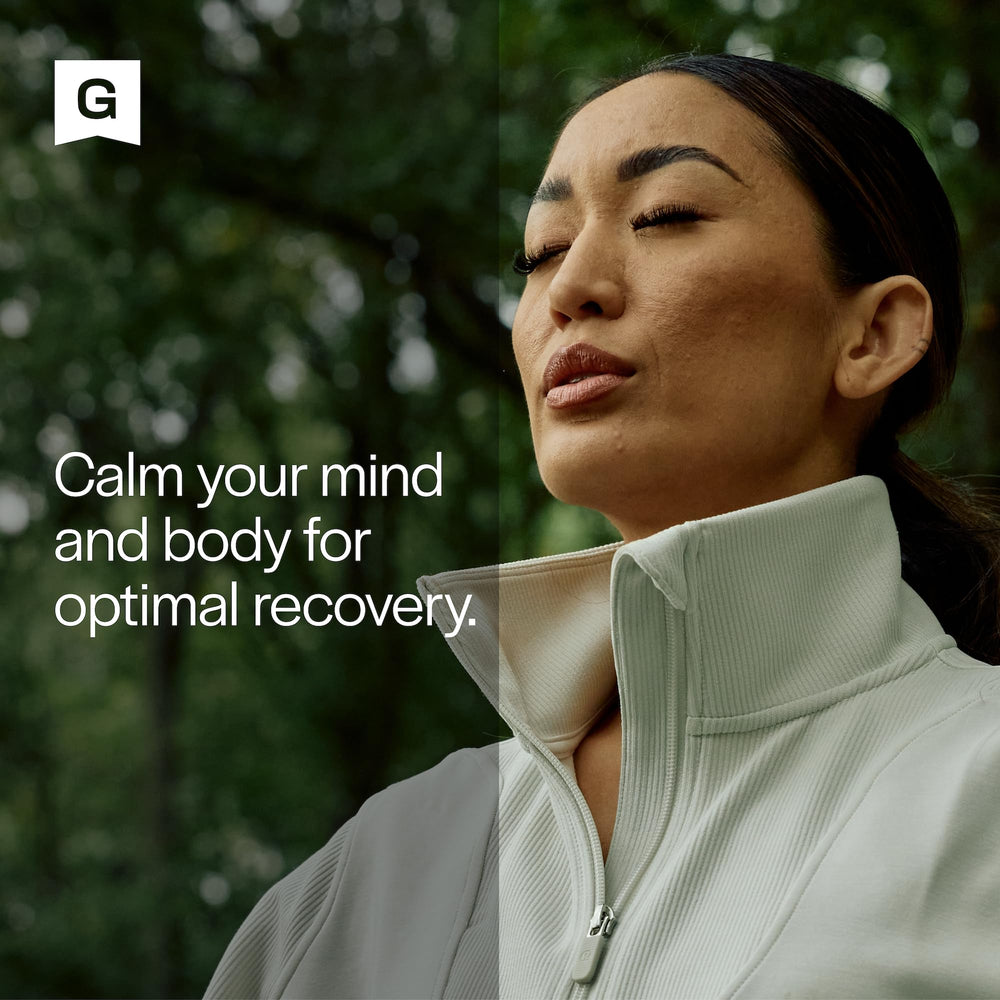 Jar of Gainful Recovery Boost Powder on a clean surface