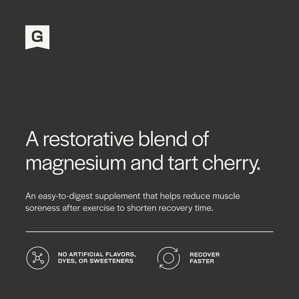 Gainful Recovery Boost Powder label close-up