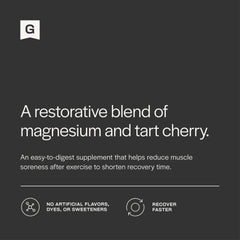 Gainful Recovery Boost Powder label close-up
