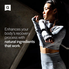 Magnesium and tart cherry ingredients for recovery