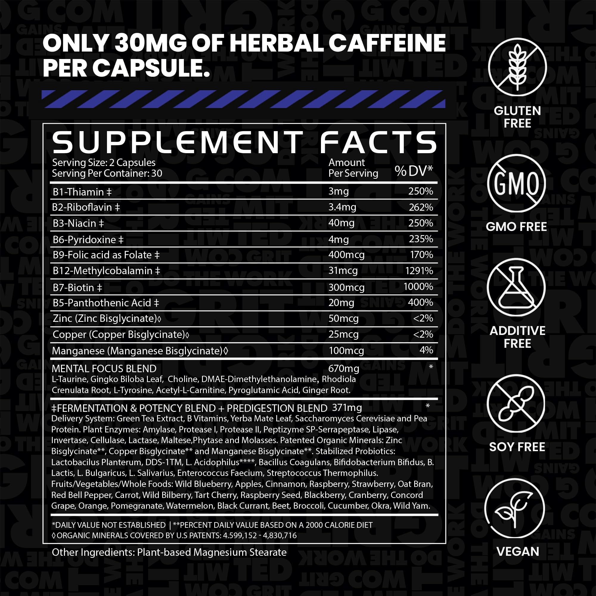 Plant enzymes and brain health support visuals