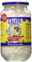 Galeffi effervescent antacid bottle with lemon for post-meal fizz