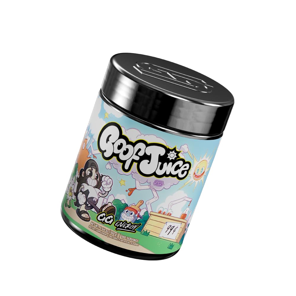 GG Energy Goof Juice ingredients and caffeine blend
