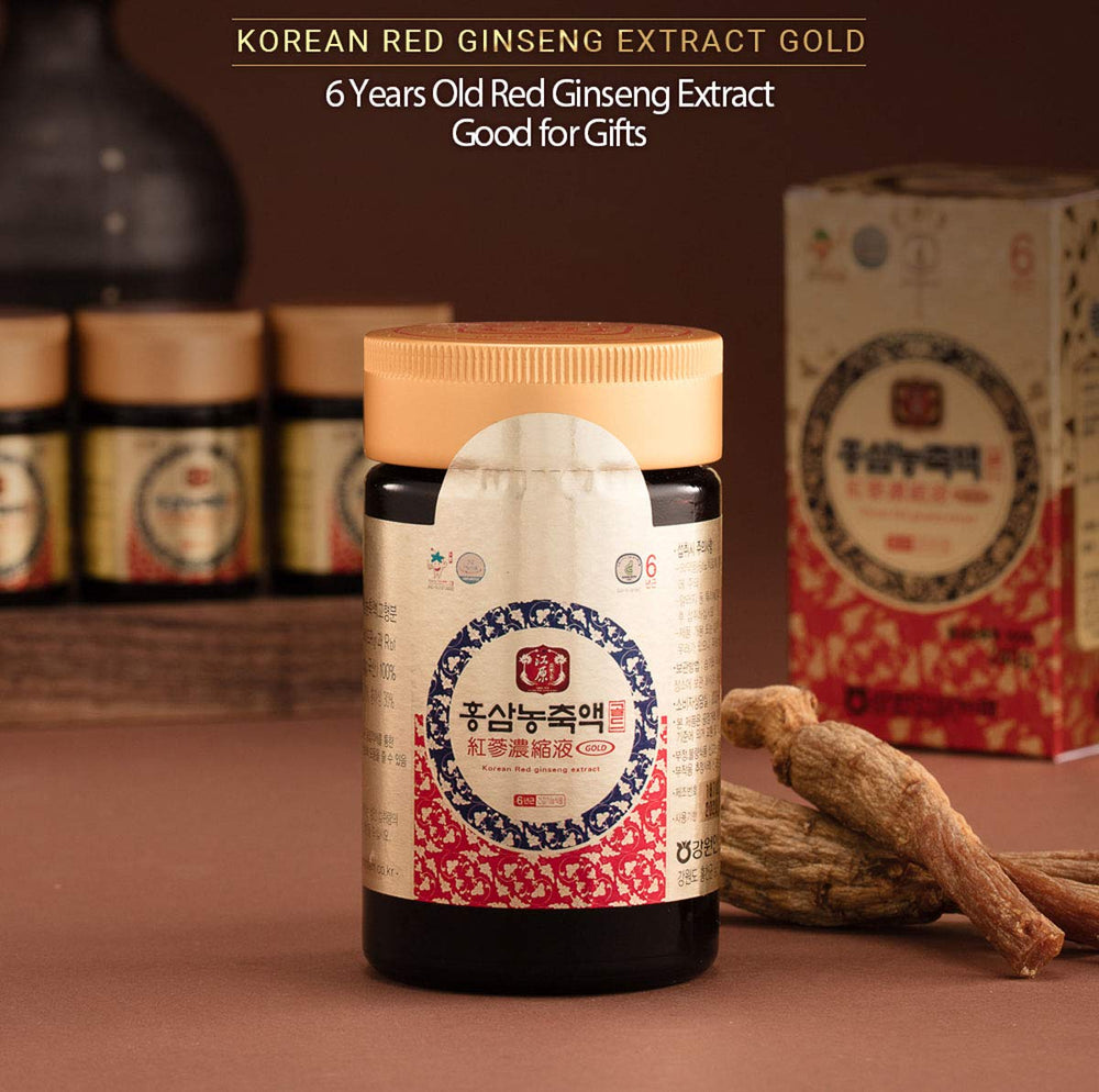 Detail of 6-year-old red ginseng concentrate