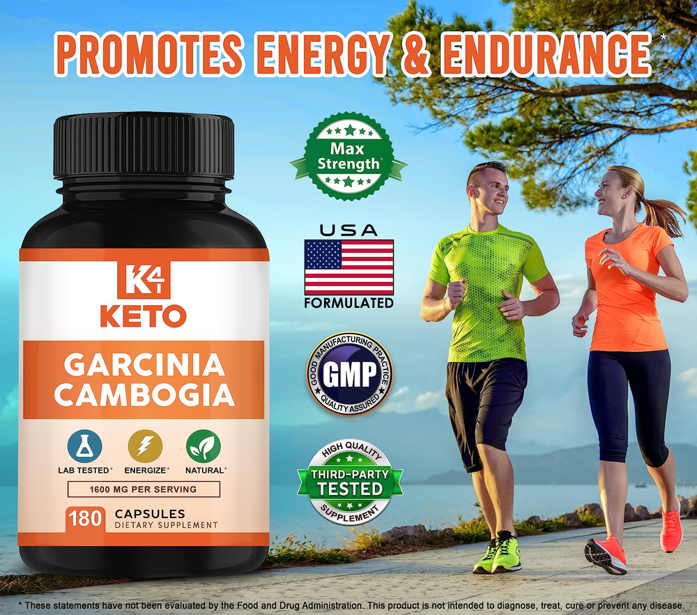 Close-up view of Garcinia Cambogia capsules