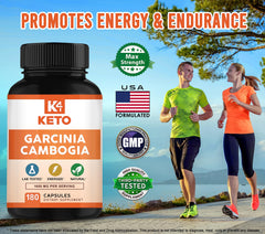 Close-up view of Garcinia Cambogia capsules