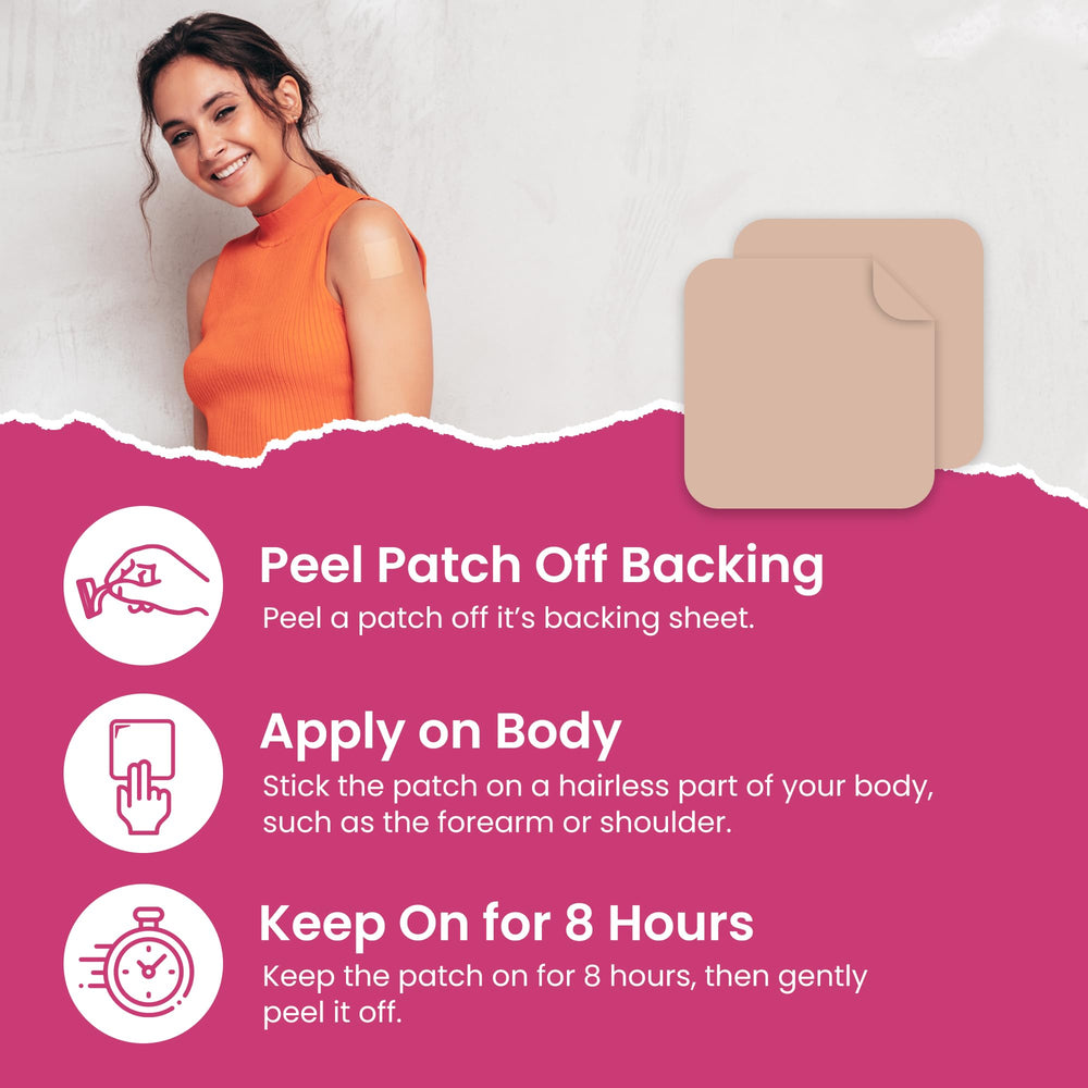 Patch packaging and 60-count label