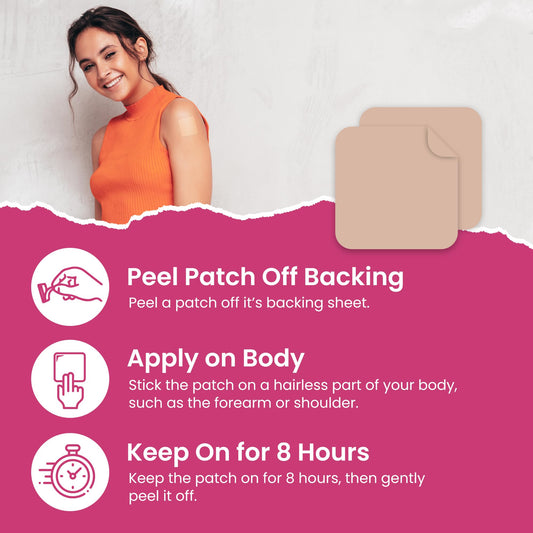 Patch packaging and 60-count label