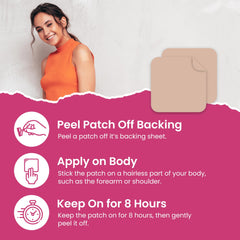 Patch packaging and 60-count label