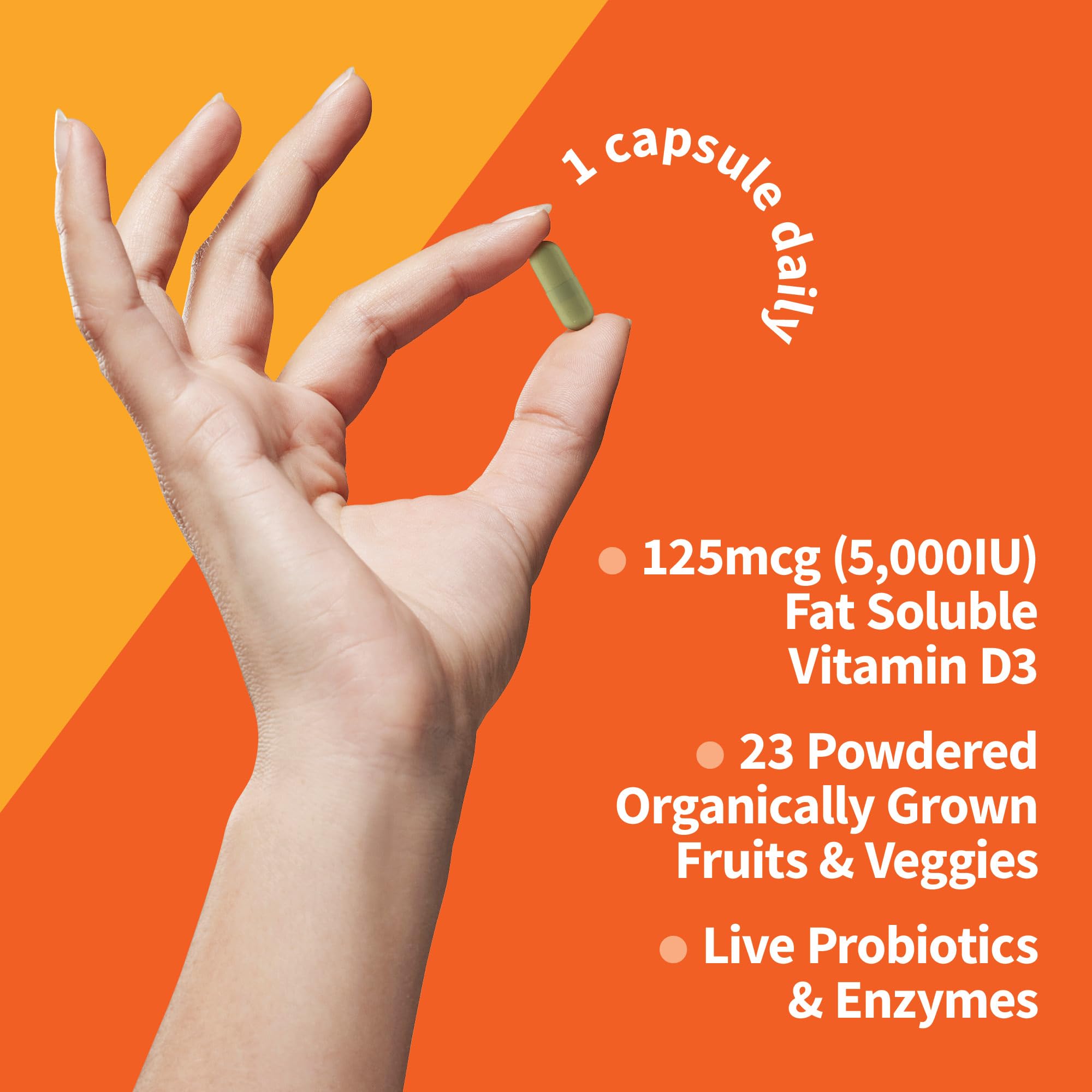 Vitamin D3 5000 IU supporting immune and bone health