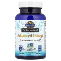 Lemon flavored softgels in bottle