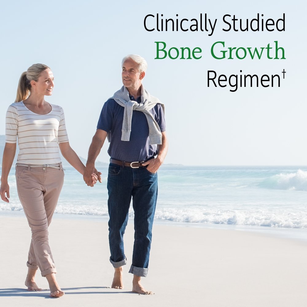 Garden of Life Vitamin Code Grow Bone container highlights 680 mg Strontium for bone health.
