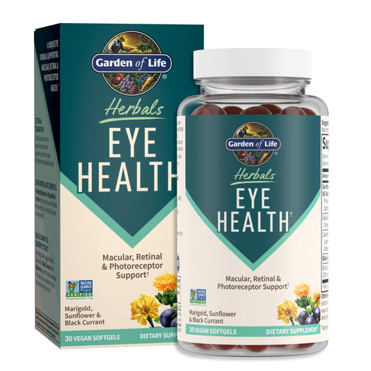 Garden of Life Herbals Eye Health bottle and label