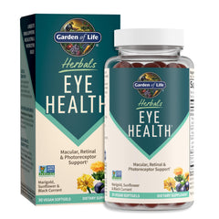 Garden of Life Herbals Eye Health bottle and label