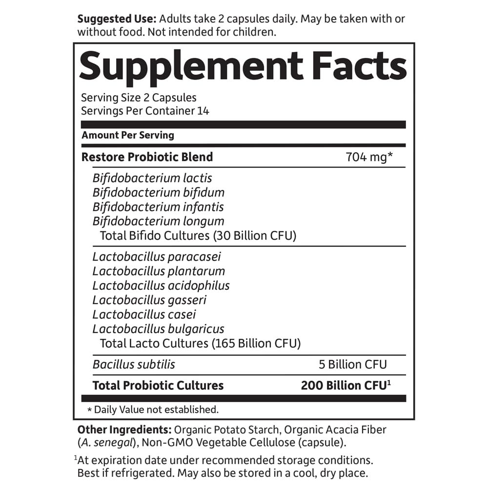 Garden of Life immune-support probiotic image conveys digestive and immune-friendly benefits.