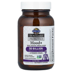Label highlighting 50 Billion CFU and 16 probiotic strains