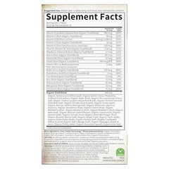 Organic Non-GMO certification label on packaging