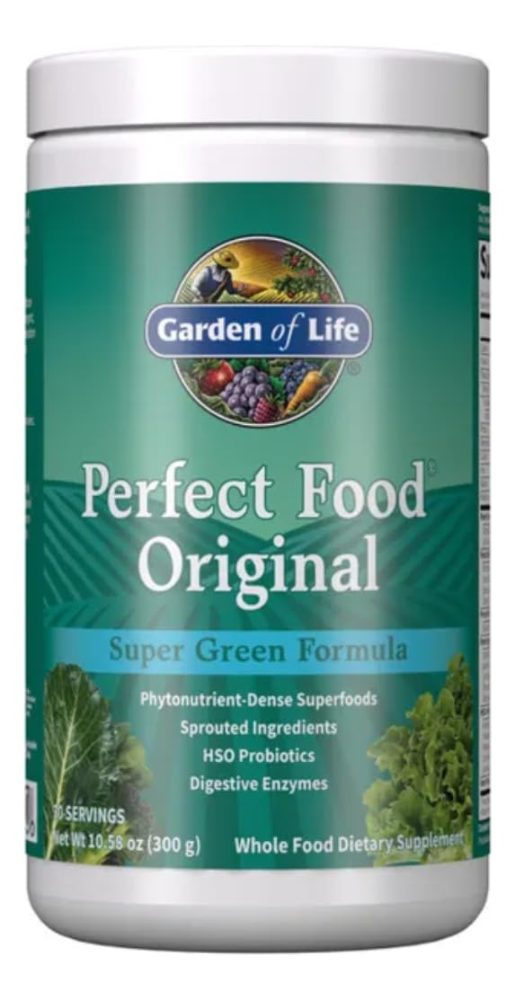 Garden Of Life Perfect Food Super Green bottle 10.58 oz