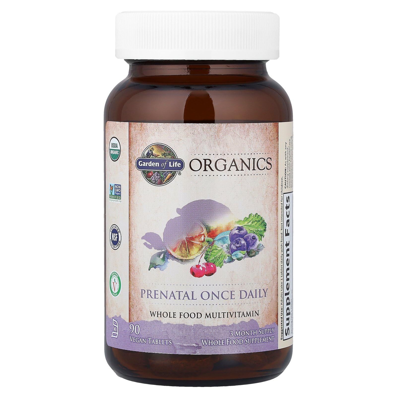 Garden of Life Prenatal folate source from organic lemon peel
