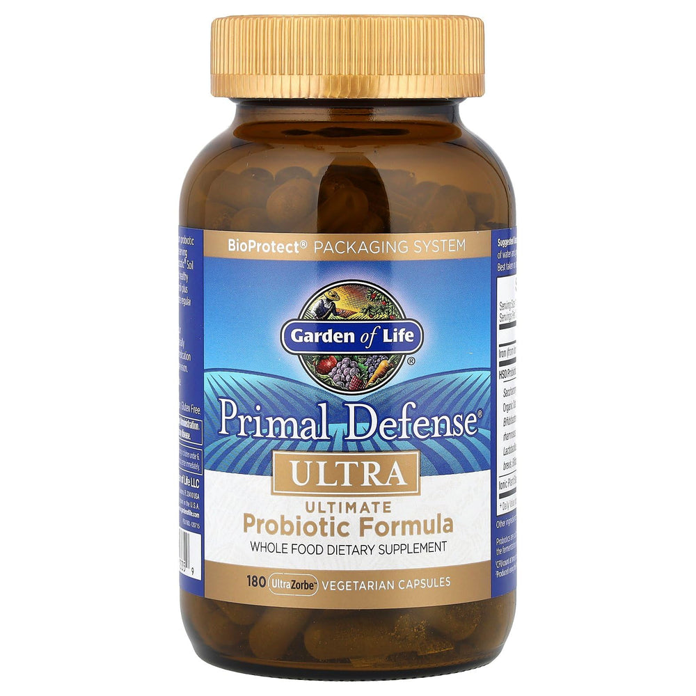 Garden of Life Primal Defense Ultra Bacillus subtilis supports healthy gut balance