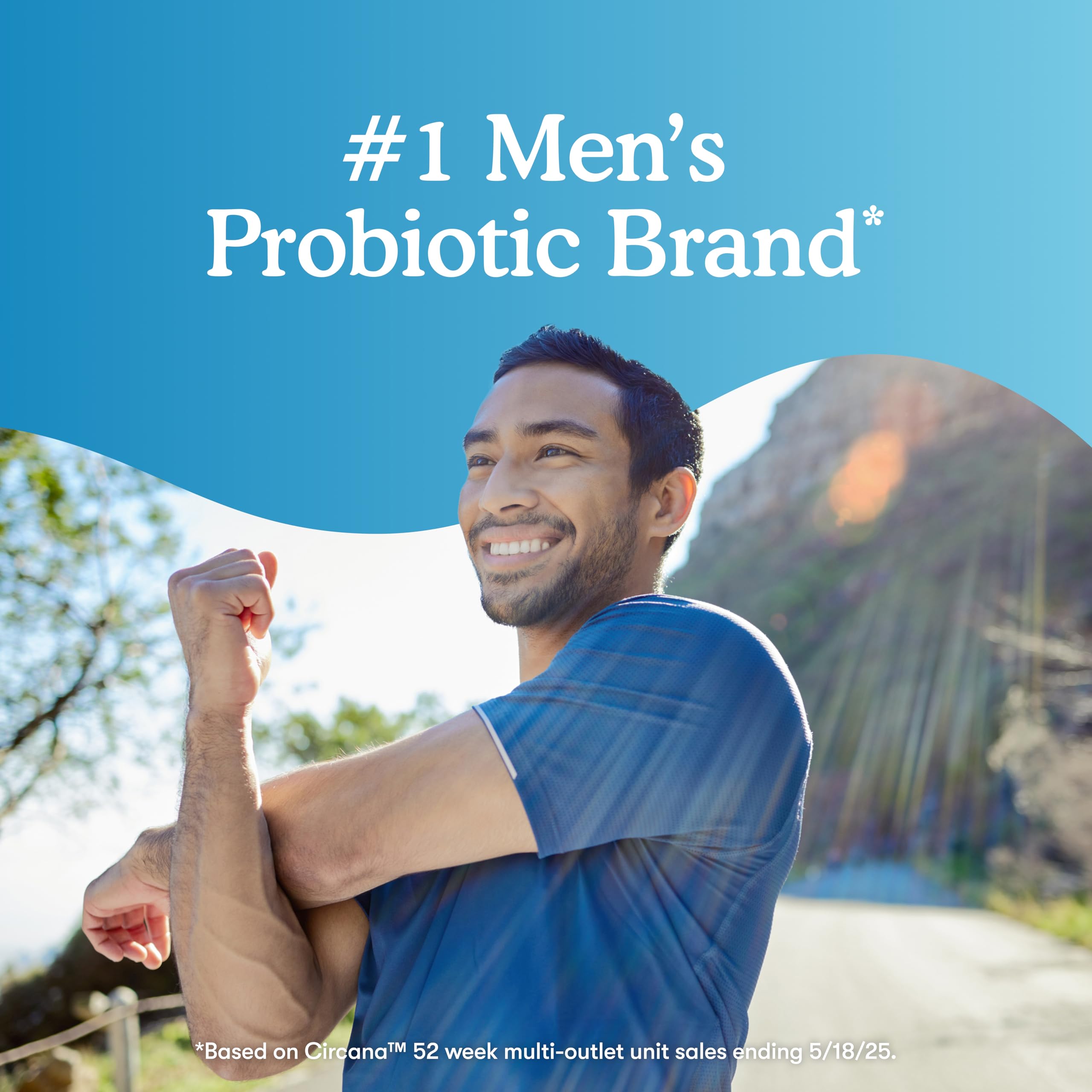 Infographic showing cranberry Flowens, prebiotic fiber, and probiotic strains