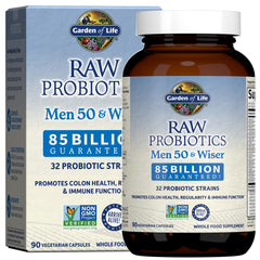 Hero image of Garden of Life Raw Probiotics for Men Over 50 bottle